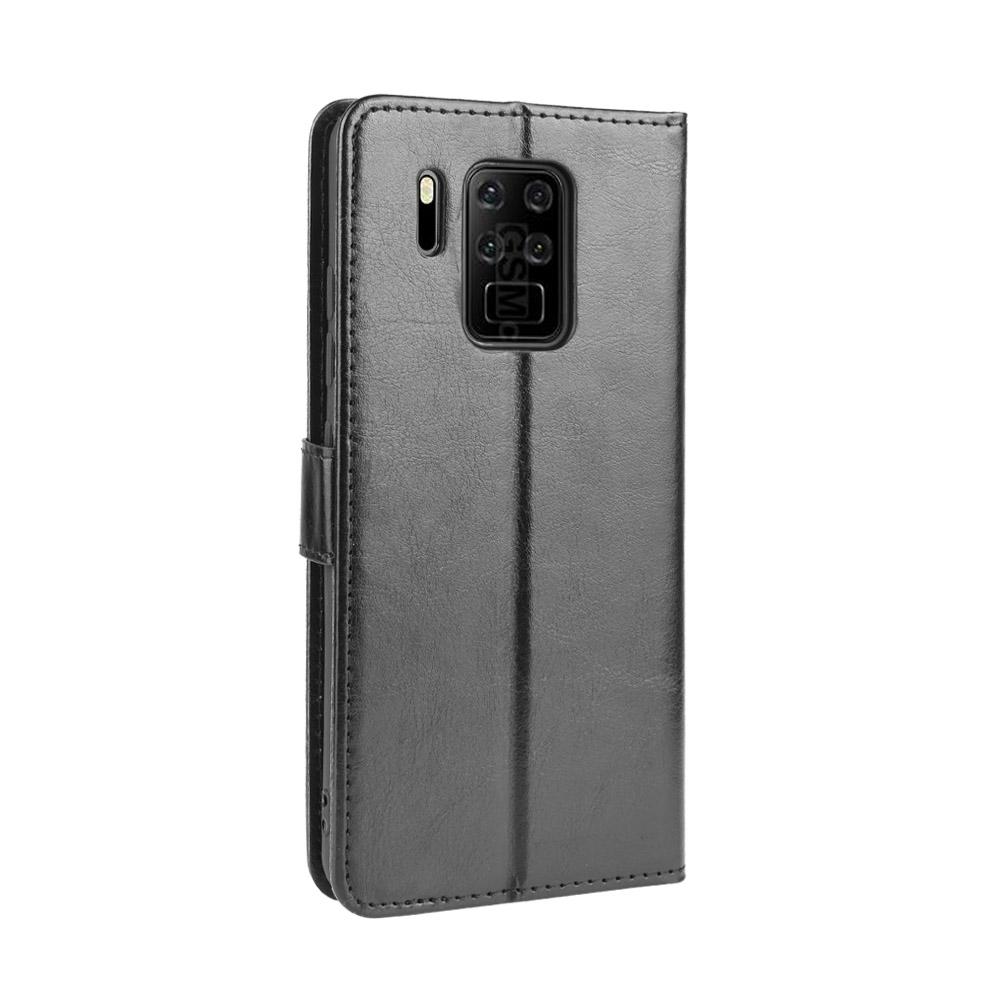 Für Oukitel C18 Pro Wallet Case mit Ständer & Kartenfächern – Stoßfest, Staubdicht, Business Heavy Duty Flip Lederschutzhülle