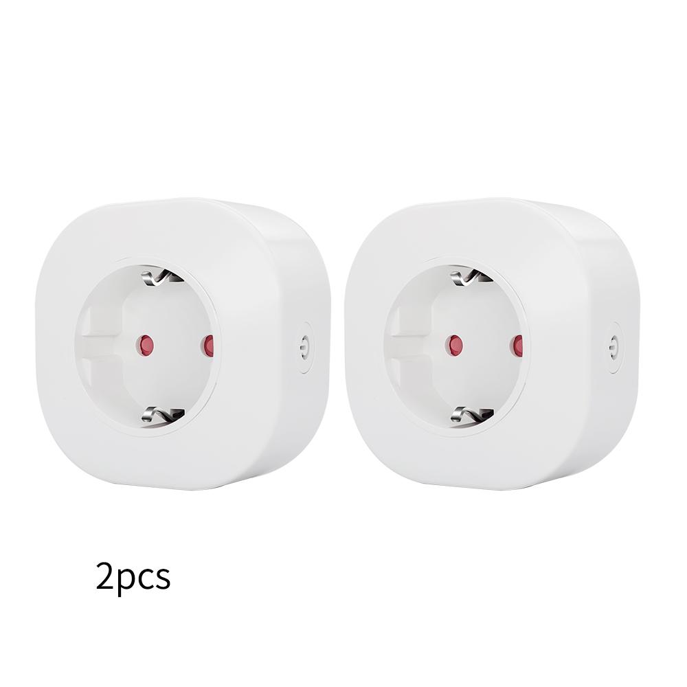 Sixwgh Wifi Priză EU Tuya Smart Home Automation Funcție de temporizator Prize electrice Alexa Voice Rele Control Priză inteligentă
