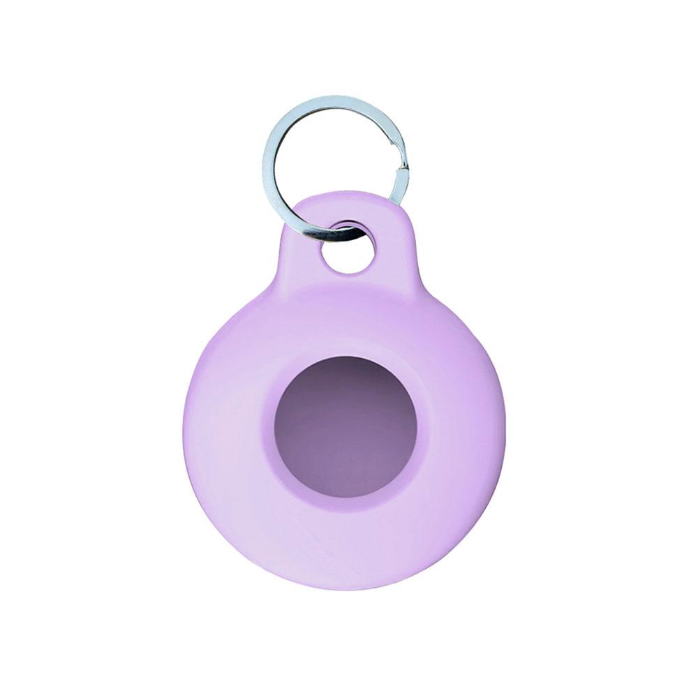 Silicone World AirTags Silicone Case Portable Anti-lost Protective Sleeve For Apple Airtag Hangable Keychain Locator Tracker
