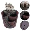   Resin   Plant Pot Contain  H B    Basket Home Garden Decor  