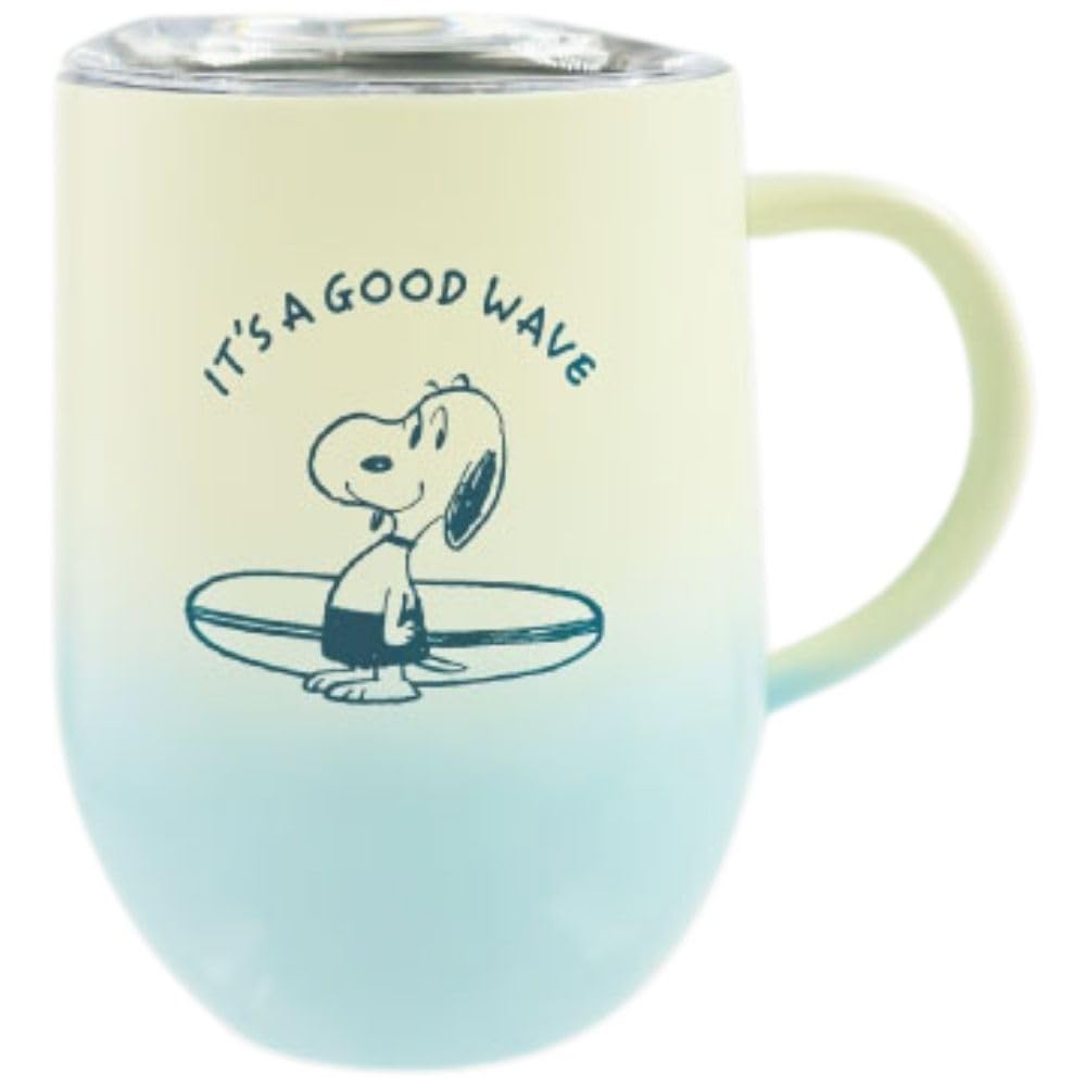 

Marimo Craft Gradient Stainless Steel Mug with x Lid, Surf, 79 H111mm, SPCQ-517