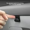 Streamlined, Car Storage Hook - Compact, Wall-Mounted Organizer for Glove Box & Interior Accessories, Durable Plastic