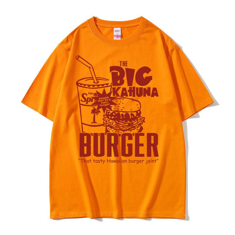 T-shirt Film Famoso Regista Quentin Tarantino Pulp Fiction Il Big Kahuna Burger Quel Gustoso Locale Hawaiano T-shirt Unisex