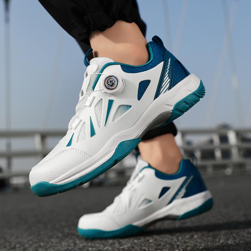 New Men's Professional Badminton Sneakers Outdoor Comfortable Quick Strap Volleyball Training Shoes Men's