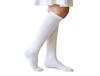 Taiyo Knit Compression Cotton Strong Loose for Nurses and Medical Socks, White, Blend, Compression, Toe, Professionals, N100-15 (Sizes 24-26cm)
