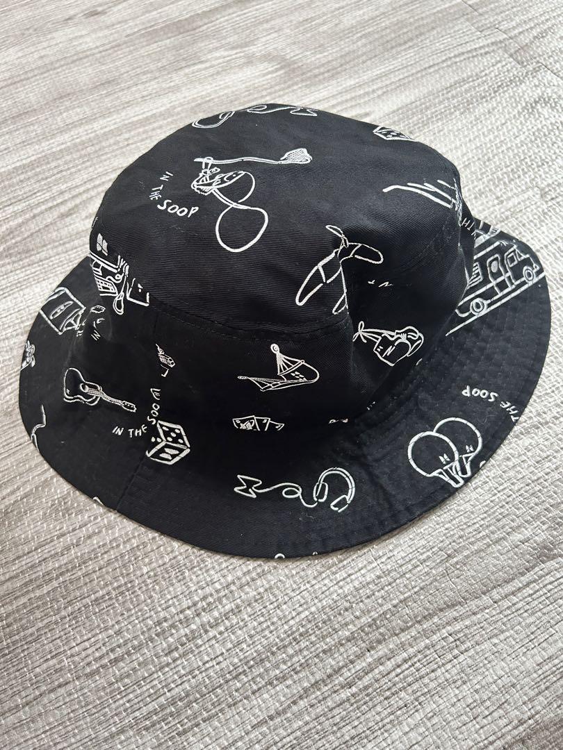 

[USED] BTS In the SOOP Bucket Hat Black Limited Edition Merchandise
