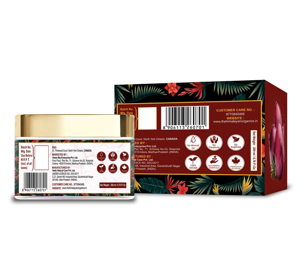Onion Oil Hair Mask (200 Ml), Onion Oil Hair Mask, Himalayan Organics
