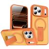 Magnetic Frosted Phone Case for iPhone 17 Pro Max, Drop-Proof, with Built-In Stand, Compatible with iPhone 11.
