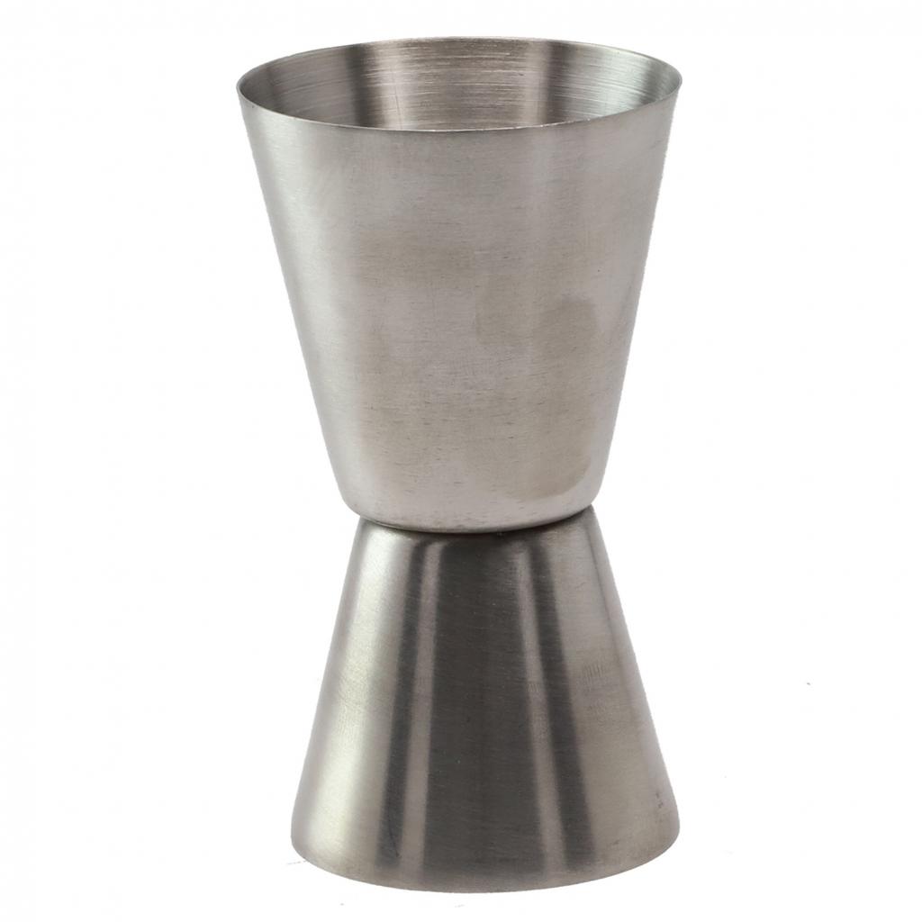 Cocktail Shaker Measure Cup Double Head Design Brand New