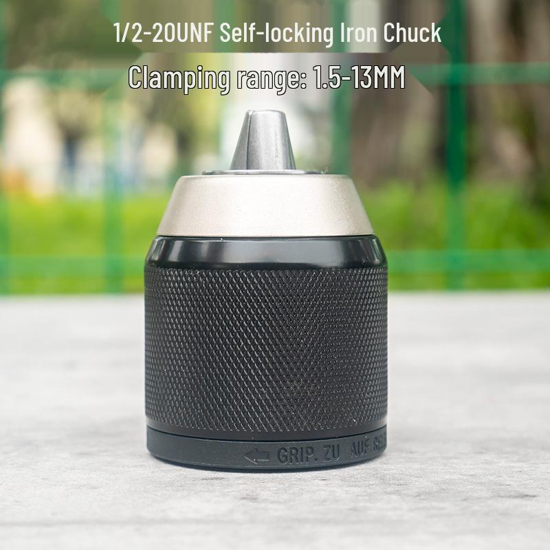 Universal Self-Locking Ratchet Drill Chuck Wrench for Power Tools