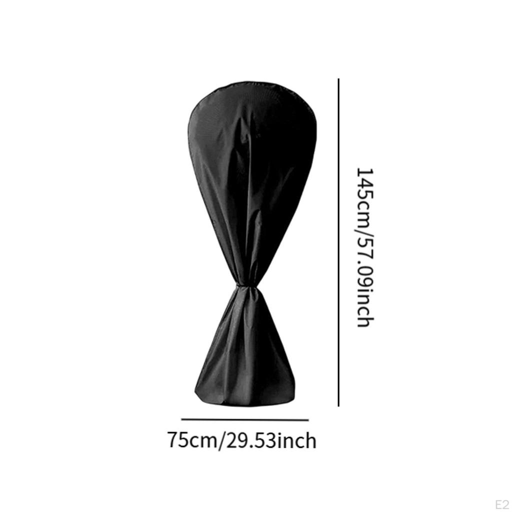 Staubdichte Abdeckung für den Boden des Ventilators, Anti-Haar, praktisch, Zubehör, schützender Sockel für den Außenbereich