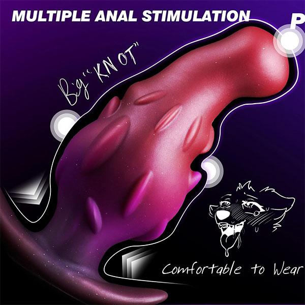 Large Sex Toys, Huge Prostate Silicone Trainer, Large Anal Wearable Soft Long Anal Dilator