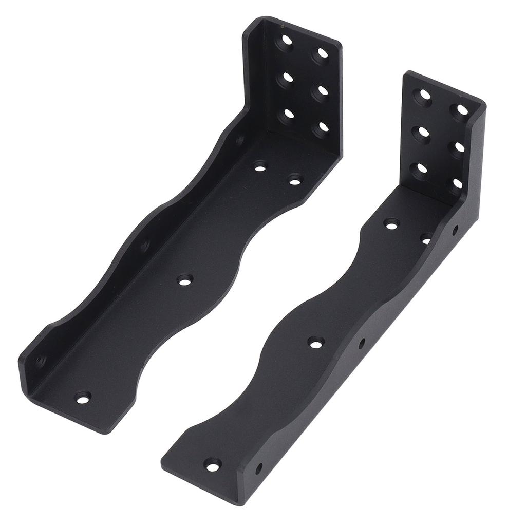 Regalwinkel Kohlenstoffstahl Rostschutz 80lb Tragkraft Schwerlast Schweberegalwinkel für Küche Badezimmer Büro
