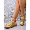 Autumn New Lace-up Casual Shoes 2025 Autumn New Plus-size Low-top Shoe Women