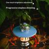 Portable Rechargeable LED Camping Lantern 3 Adjustable Brightness Modes Waterproof 10H Runtime with Metal Hook