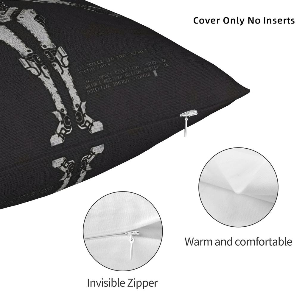 Pillow Cover Ultrakill Gabriel Game  Funny Pillow Case For Couch Sofa Bedroom Pillowcases