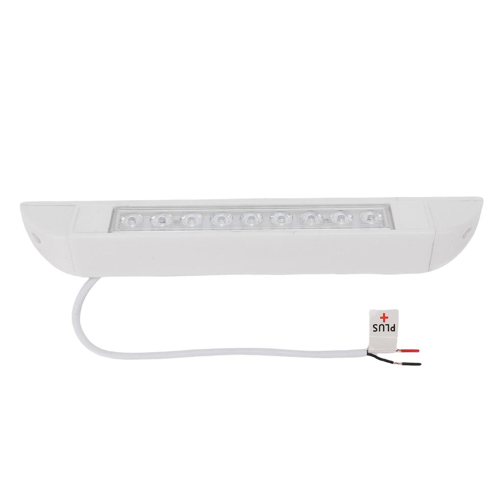 RV LED Awning Porch Light 10 Inch 6000K Cool White Lighting IP67 Waterproofing RV Exterior Porch LED Flood Light