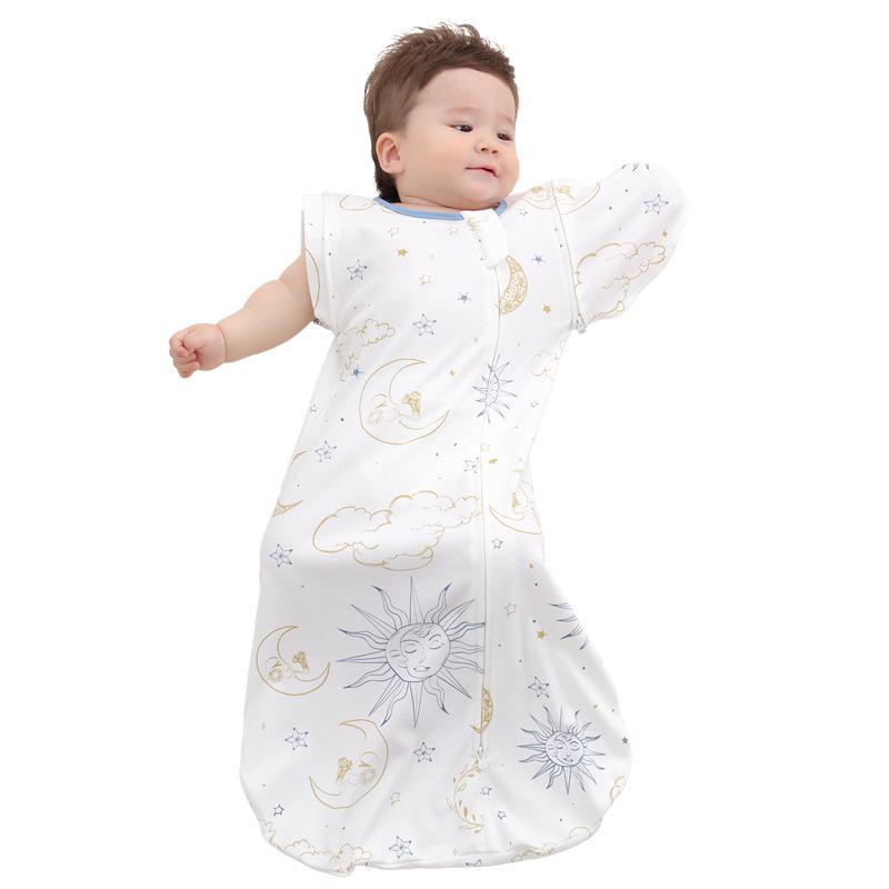 Knitted Cotton Bionic Cocoon Baby Swaddle Blanket Wrap