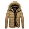 Men Warm Winter Jacket Thick Warm Parka Fleece Fur Hooded Military Jacket Outdoor Sport Coat Hiking Camping Trekking Skiing men