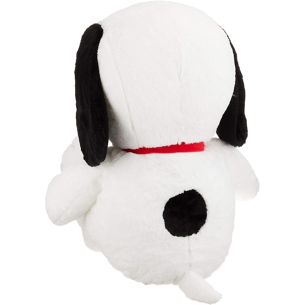 Nakajima Corporation Peanuts Snoopy Hugging Plush Toy 2L Size Black 077394-15