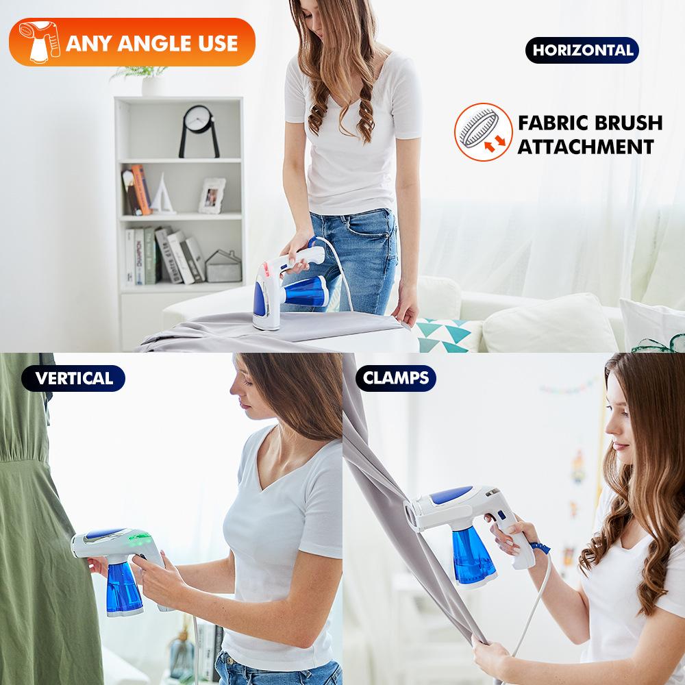 Handheld Folding Hanging Ironing Machine Household Mini Steam Iron 1600w Travel Thermostat Ironing Machine