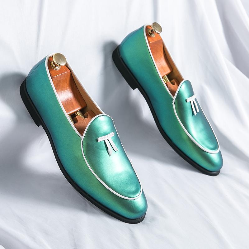 Leather Shoes Casual Business Shoes for Men Dress Tenis De Hombre Moccasins Mokasin Tenis Caballero Designer sneakers