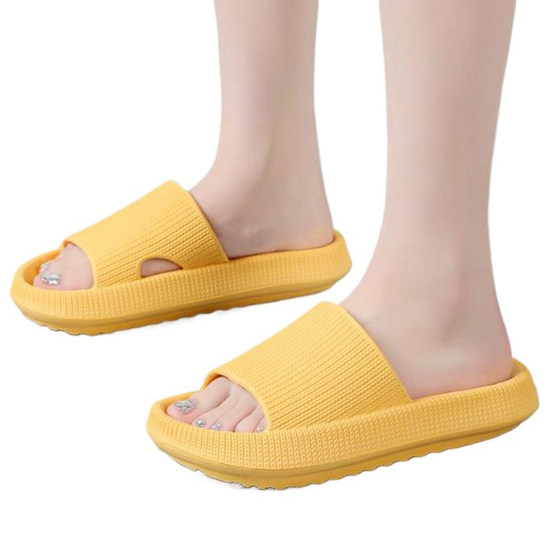 Womens Thick Platform Cloud Slippers Woman Indoor Home EVA Soft Sole Pillow Slides Sandals Summer Non Slip Beach Flip Flops