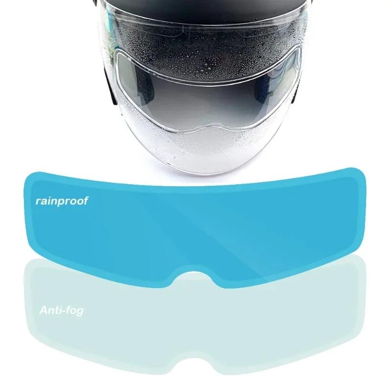 1/2pc Moto Helmet Anti-fog Film Rainproof Visor Helmet Membrane Universal Motorcycle Electric Helmet Waterproof Anti-fog GogglesSpeed Sensors 6
