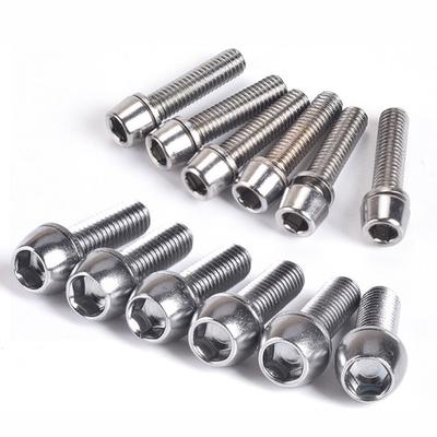 4pcs M5x20mm  M6x20mm  MTB Bike Bicycle Steering Handlebar Stem Screws Bolts/new