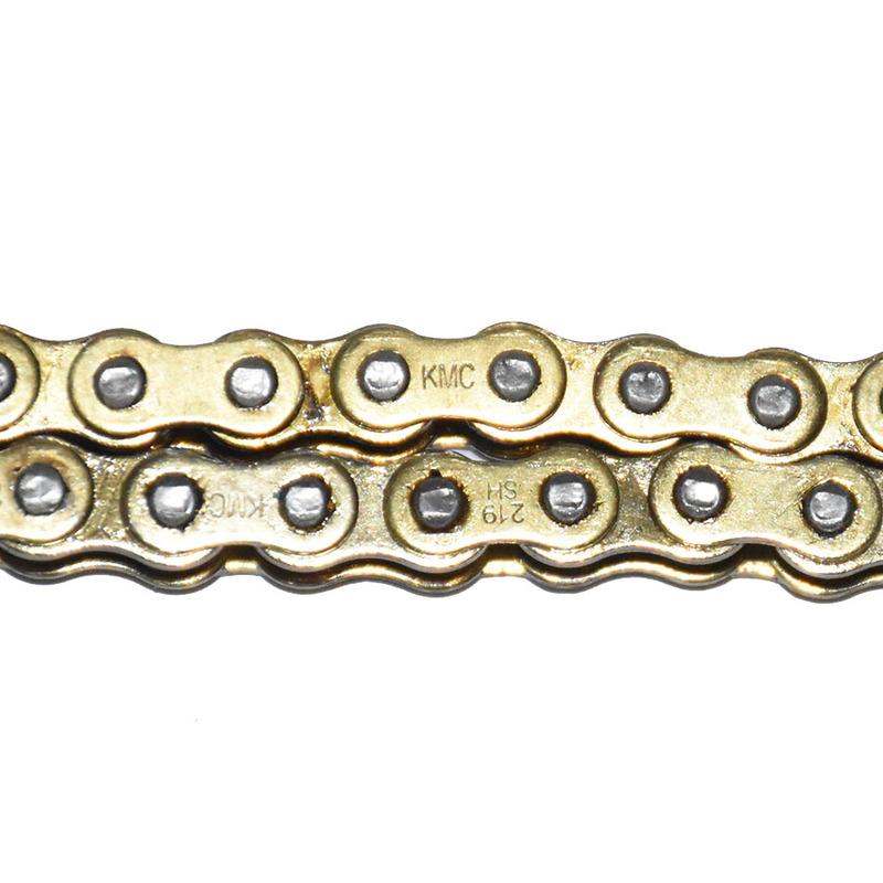 Original Gold KMC 219 219H 108 110 112 114 116 126 Links Motorcycle Driving Chain for Pit bike Dirt bike Go kart ATV MOTORCYCLE