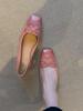 Black temperament high heels women's senior not tired feet bow light mouth single shoes commuter shoes
