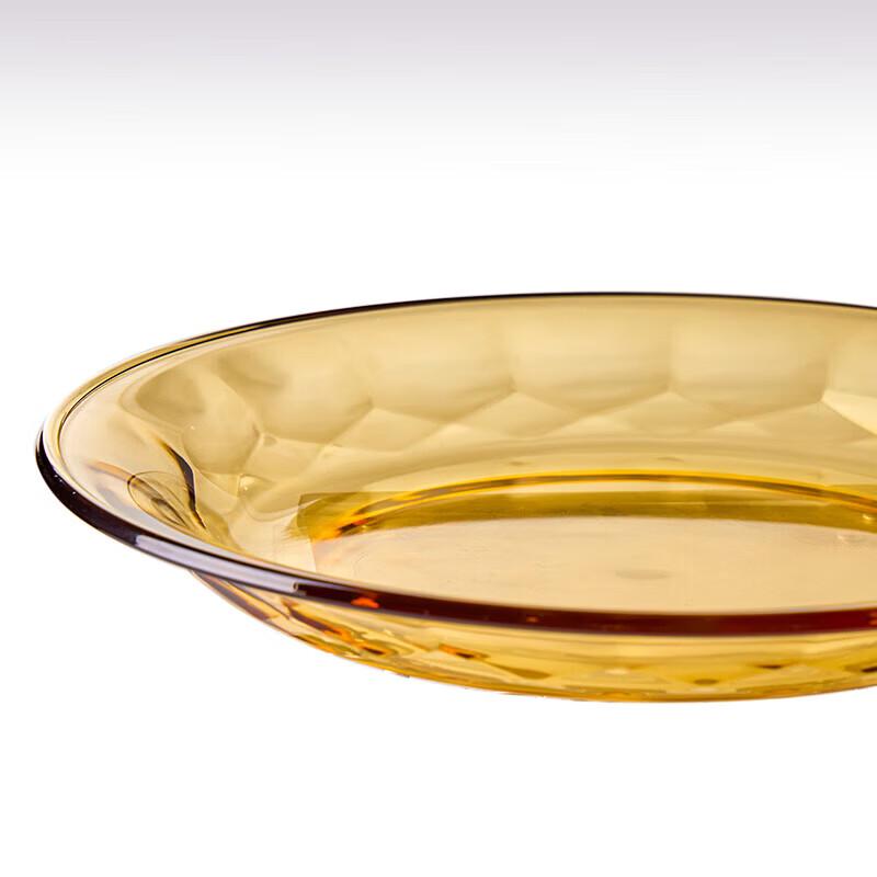 LOCK&LOCK Amber Series Glass Tableware Set (4-Piece)