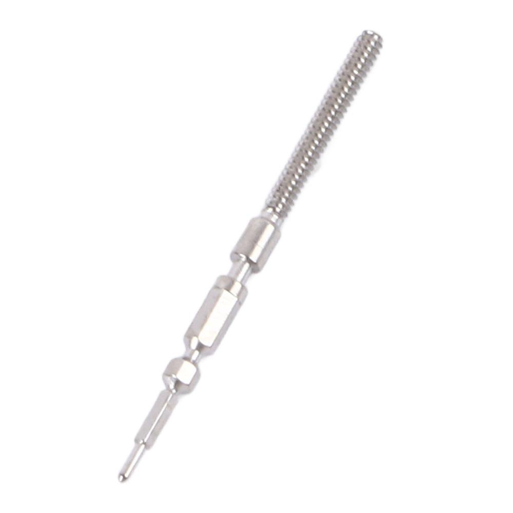 Precision Metal Watch Winding Movement Stem Silvery Watch Stem Extender Replacement Parts Watchmaker