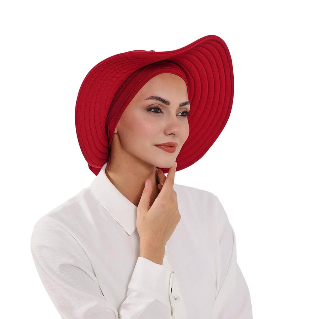 Sun Protections Hat With Headwraps For Outdoor Activities Breathable Sun Protective Headwear Lightweight Foldable Design