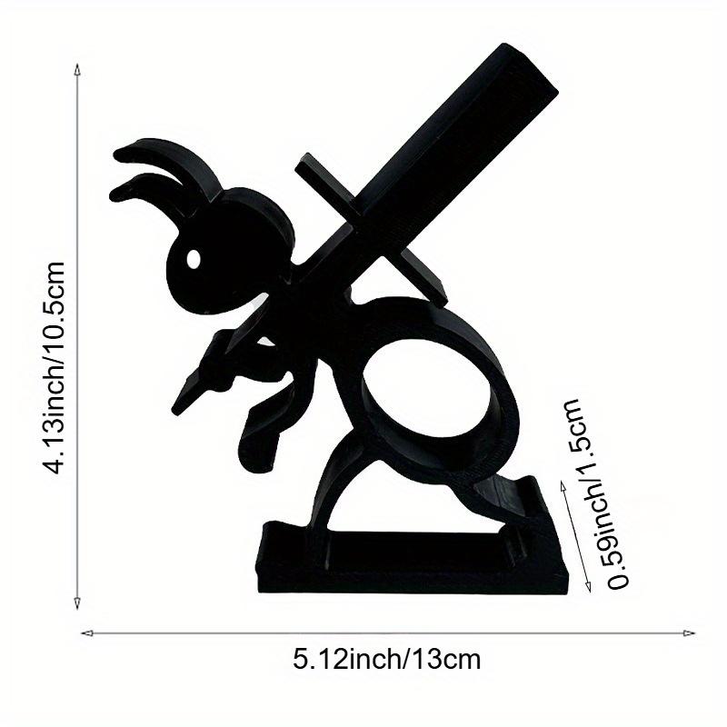 

Держатель для туалетной бумаги Муравей - Забавный держатель для туалетной бумаги без установки - Напечатанный на 3D-принтере держатель для туалетной бумаги в виде черного муравья - Забавный держатель для туалетной бумаги Back Sword Style