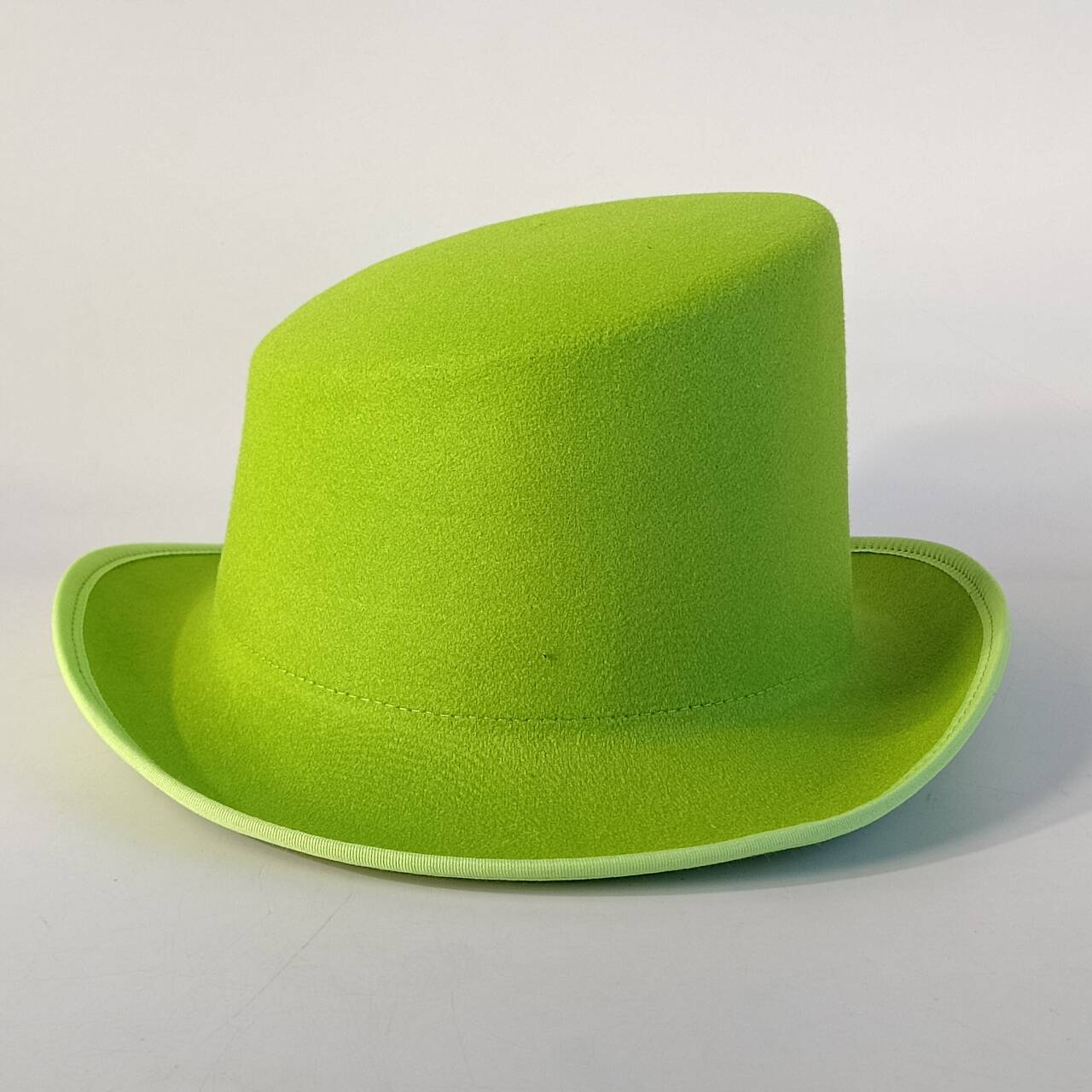 

New High Top Gentleman Derby Hat Fedora Hat Men s and Women s Gentleman Colorful Bevel Top Hat Felt Magic Hat President Hat L60CM