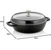 Kela Calido Frying Pan with Lid Black 28 Cm (12466-CN)