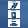 Vegetable Washing Machine Multifunction Wireless USB Charging Auto Capsule Fruit Purifier for Kitchen