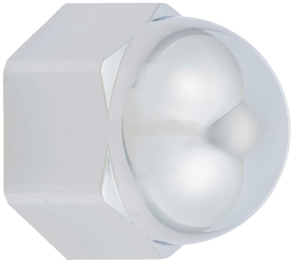 Tsuchiya Yac Y-67 Interior Supplies, Decorative Cap, For Rear Use, Resin, 1.6 inches (41 mm), Pack of 6