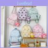 Anime Style Waterproof Nylon Backpack With Expansion For School College Students Special Characters Included