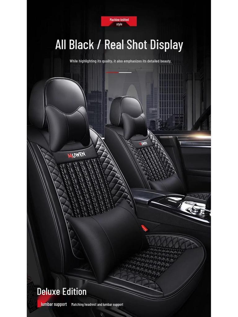 All-Season Leather Seat Covers for Honda Accord 7th to 10th Gen