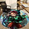 1pc Demon Slayer, Tanjiro Chair Carpet for Office Non-Slip, Lightweight, Machine Rug for Office,Room - Holiday Decor, Machine Made yy251227002