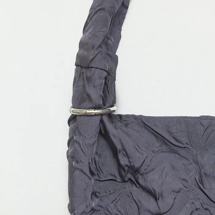 Rose knot bag_charcoal