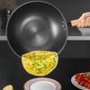KOBACH 32cm Deep Nitrided Iron Wok Set