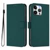 Pure Color PU Flip Leather Case Pouch Bag for iPhone 15/16/16 Pro/16 Plus, for iPhone 16 Promax Credit Card Cases Cover