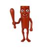 8pcs Toys Tung Tung Tung Sahur Toy Tralala Shark Doll Wearing Shoes Action Figure For Child