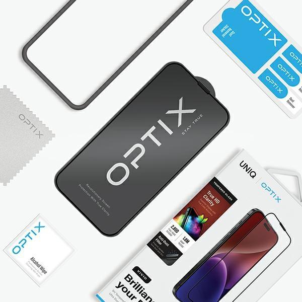 Uniq Optix Vivid Iphone 15 Pro Max 6.7Clear Szkło Hartowane Z Aplikatorem
