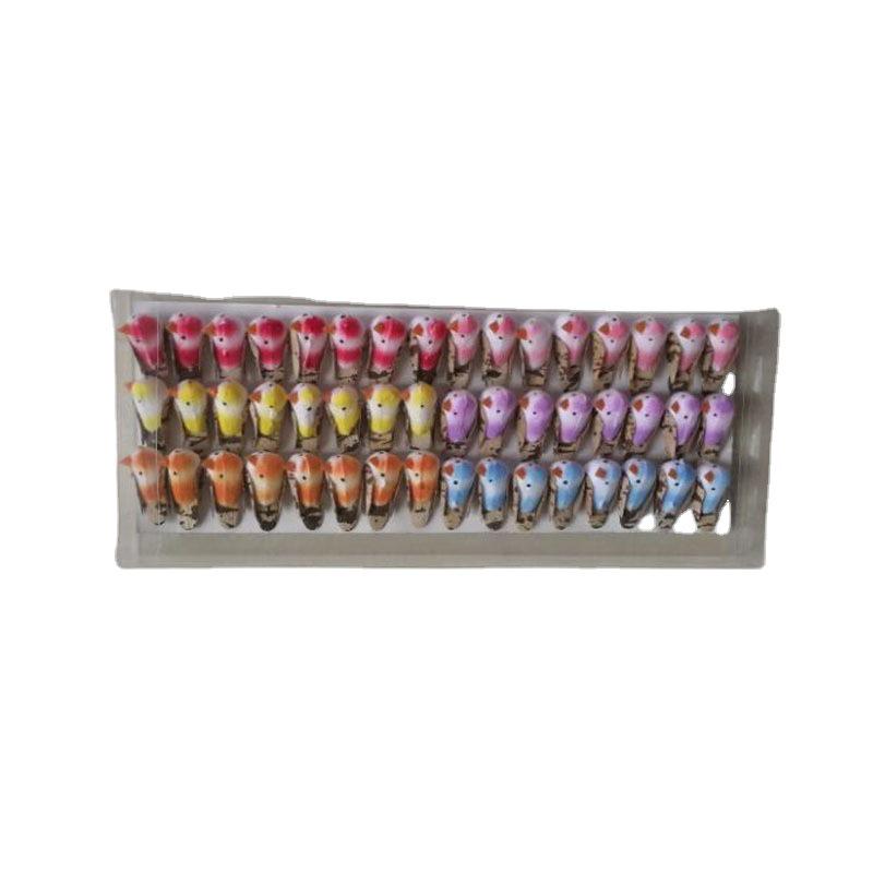 Creative Handmade DIY Foam Bird Ornaments - Mini Pigeon Decoration