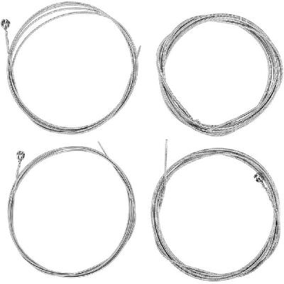 4-Saiter Bass Saitensatz, 1mm 1,4mm 2mm 2,5mm Saiten für Elektrische Bassgitarre Instrumentenzubehör