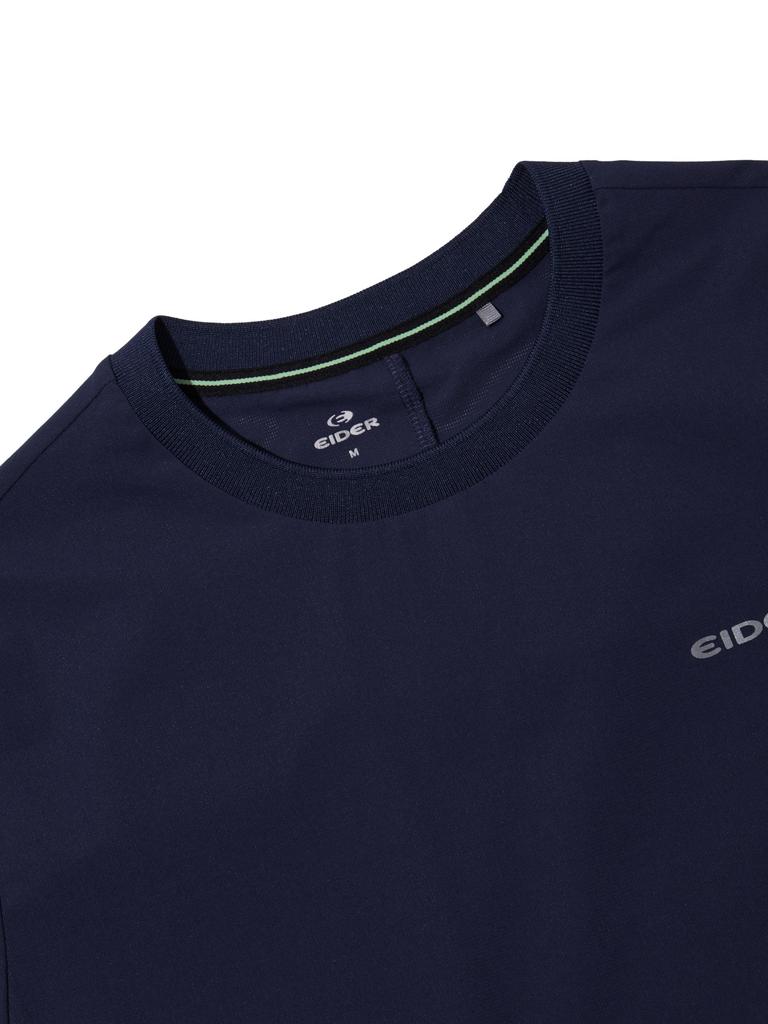 EIDER Momentum Flow Men'S Airdot Round T-Shirt_Navy